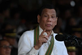 Tổng thống Philippines Rodrigo Duterte. (Ảnh: AFP/TTXVN)