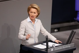 Bộ trưởng Quốc phòng Đức Ursula von der Leyen. (Ảnh: AFP/TTXVN)