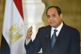 Tổng thống Ai Cập Abdel Fattah El-Sisi. (Ảnh: AFP/TTXVN)