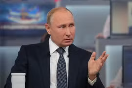 Tổng thống Nga Vladimir Putin. (Ảnh: AFP/TTXVN)