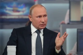 Tổng thống Nga Vladimir Putin. (Ảnh: AFP/TTXVN)