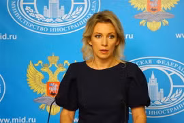 Người phát ngôn Bộ Ngoại giao Nga Maria Zakharova. (Ảnh: AFP/TTXVN)