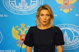 Người phát ngôn Bộ Ngoại giao Nga Maria Zakharova. (Ảnh: AFP/TTXVN)