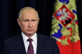 Tổng thống Nga Vladimir Putin. (Ảnh: AFP/TTXVN)