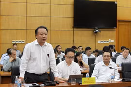 Chánh Văn phòng Bộ Công Thương Trần Hữu Linh tại buổi làm việc. (Nguồn: moit.gov)