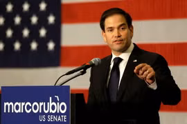 Thượng nghị sỹ Mỹ Marco Rubio. (Ảnh: AP/TTXVN)