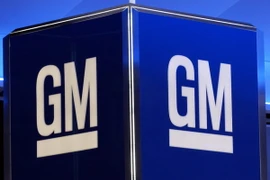 Biểu tượng của tập đoàn GM. (Ảnh: AFP/TTXVN)