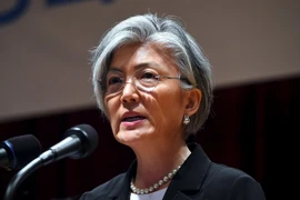 Ngoại trưởng Hàn Quốc Kang Kyung-wha. (Ảnh: AFP/TTXVN)