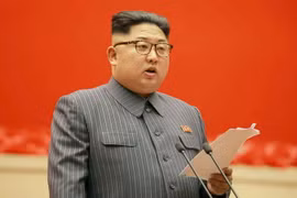 Nhà lãnh đạo Triều Tiên Kim Jong-un. (Ảnh: Yonhap/TTXVN)