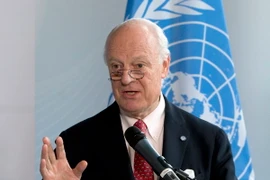 Đặc phái viên của Tổng thư ký Liên hợp quốc về Syria Staffan de Mistura. (Ảnh: AFP/TTXVN)