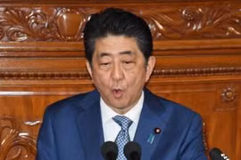 Thủ tướng Nhật Bản Shinzo Abe. (Ảnh: Kyodo/TTXVN)