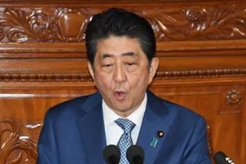 Thủ tướng Nhật Bản Shinzo Abe. (Ảnh: Kyodo/TTXVN)