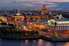 Thành phố Saint Petersburg. (Nguồn: express.co.uk)