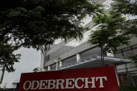 Trụ sở tập đoàn Odebrecht tại Sao Paulo của Brazil. (Ảnh: AFP/TTXVN)