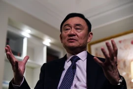 Cựu Thủ tướng Thái Lan Thaksin Shinawatra. (Ảnh: AFP/TTXVN)