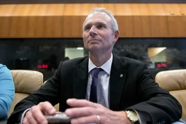 Bộ trưởng Văn phòng Nội các Anh David Lidington. (Ảnh: AFP/TTXVN)