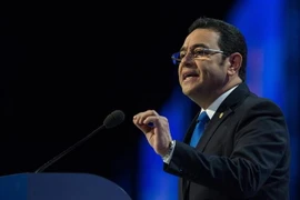 Tổng thống Guatemala Jimmy Morales. (Ảnh: AFP/TTXVN)