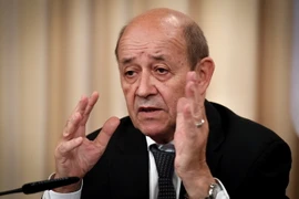 Ngoại trưởng Pháp Jean-Yves Le Drian. (Ảnh: AFP/TTXVN)