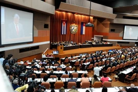 Một phiên họp của Quốc hội Cuba. (Ảnh: Lê Hà/TTXVN) 