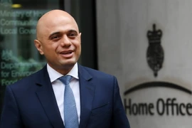 Bộ trưởng Nội vụ Anh Sajid Javid. (Ảnh: EPA-EFE/TTXVN)