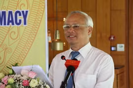 Phó Chủ tịch Quốc hội Uông Chu Lưu phát biểu khai mạc tại hội thảo. (Ảnh: Ngọc Thiện/TTXVN)