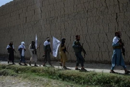 Các tay súng Taliban tại Jalalabad, Afghanistan. (Ảnh: AFP/TTXVN)