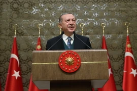 Tổng thống Thổ Nhĩ Kỳ Recep Tayyip Erdogan. (Ảnh: THX/TTXVN)
