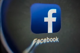 Biểu tượng mạng xã hội Facebook. (Ảnh: AFP/TTXVN)