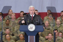  Phó Tổng thống Mỹ Mike Pence. (Ảnh: AFP/TTXVN)