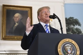 Tổng thống Mỹ Donald Trump. (Ảnh: AFP/TTXVN)