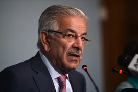 Ngoại trưởng Pakistan Khawaja Asif. (Ảnh: AFP/TTXVN)