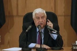 Ngoại trưởng Syria Walid Muallem. (Ảnh: AFP/TTXVN) 