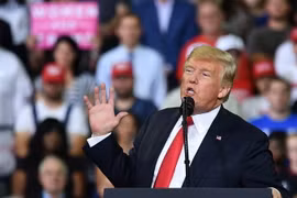 Tổng thống Mỹ Donald Trump. (Ảnh: AFP/TTXVN)