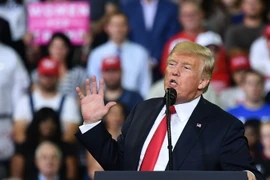 Tổng thống Mỹ Donald Trump. (Ảnh: AFP/TTXVN)