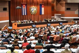 Toàn cảnh một phiên họp Quốc hội Cuba ở La Habana. (Ảnh: AFP/TTXVN)
