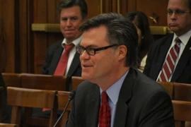 Đại sứ Mỹ tại Tổ chức Thương mại Thế giới (WTO) Dennis Shea. (Ảnh: ScienceDemocrats/TTXVN)