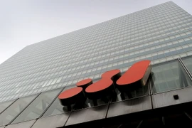 Trụ sở của Tập đoàn khai mỏ BHP ở Melbourne, Australia ngày 15/7/2017. (Ảnh: AFP/TTXVN)