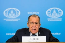 Ngoại trưởng Nga Sergei Lavrov. (Nguồn: THX/TTXVN)