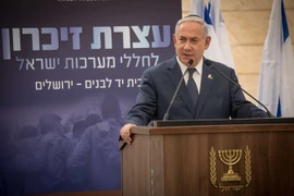Thủ tướng Israel Benjamin Netanyahu. (Ảnh: THX/TTXVN)