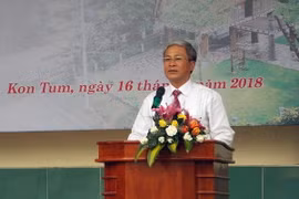 Giám đốc Sở Tài nguyên và Môi trường tỉnh Kon Tum Phạm Đức Hạnh. (Nguồn: stnmt.kontum)