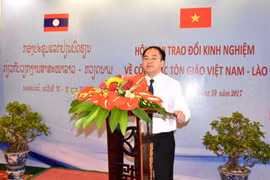Hợp tác về tôn giáo giúp thắt chặt hơn quan hệ Việt Nam-Lào