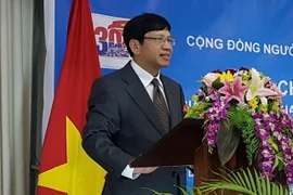 Đại sứ Việt Nam tại Mozambique Lê Huy Hoàng. (Ảnh: Phi Hùng/TTXVN)