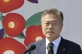 Tổng thống Hàn Quốc Moon Jae-in. (Ảnh: Kyodo/TTXVN)