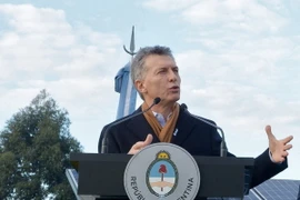 Tổng thống Argentina Mauricio Macri. (Nguồn: AFP/TTXVN)