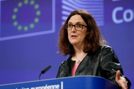 Ủy viên châu Âu phụ trách vấn đề thương mại Cecilia Malmstrom. (Nguồn: TTXVN)