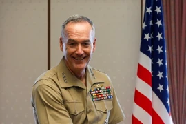 Chủ tịch Hội đồng Tham mưu trưởng liên quân Mỹ, Tướng Joseph Dunford. (Ảnh: AFP/TTXVN)