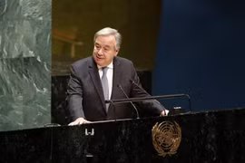 Tổng Thư ký Liên hợp quốc Antonio Guterres. (Ảnh: THX/TTXVN)