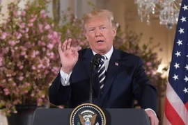Tổng thống Mỹ Donald Trump. (Ảnh: THX/TTXVN)
