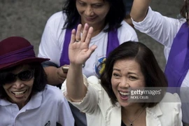 Chánh án Maria Lourdes Sereno. (Nguồn: getty images)