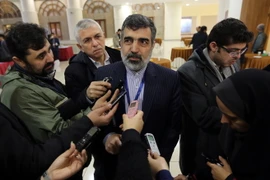 Người phát ngôn của Tổ chức Năng lượng Nguyên tử Iran (AEOI) Behrouz Kamalvandi. (Ảnh: AFP/TTXVN)